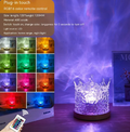 LED Water Ripple Projection Lamp with RGB Dimming